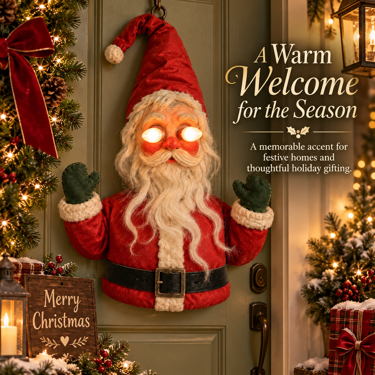 A warm welcome for the Christmas season